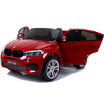 Elektrické autíčko BMW X6M - lakované - červené